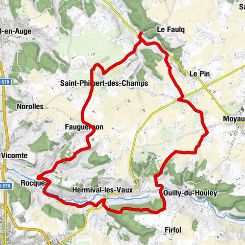 Le Brévedent - Hermival-les-Vaux - Rocques - Fauguernon