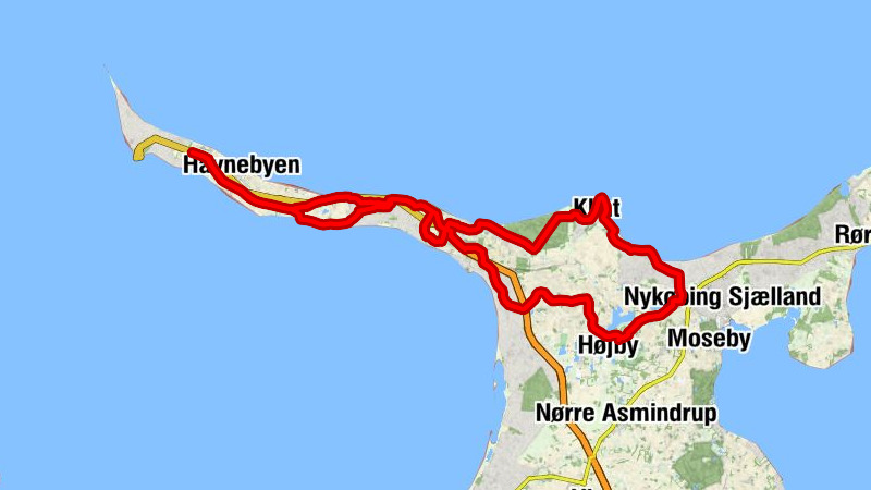Højby - Højby Kro Landkøkken - Lumsås Kirke - Højby Sjælland