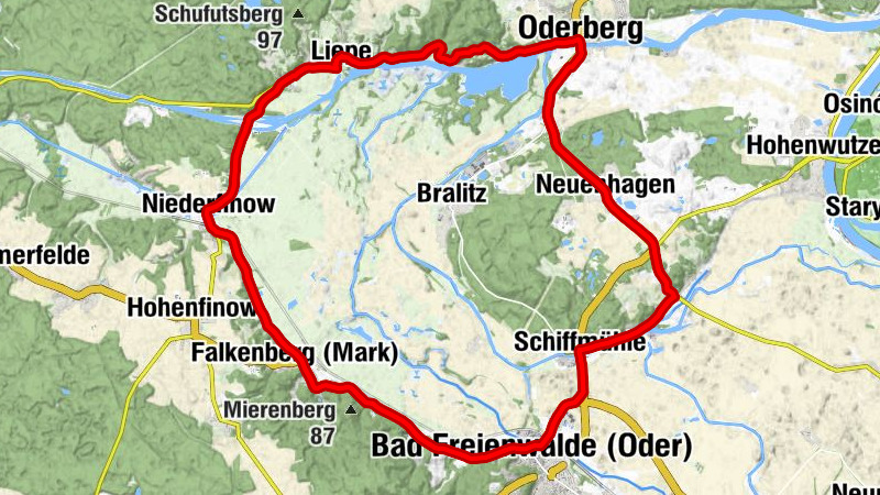 Liepe - Albrechtsberg - Paschenberg - Kirche