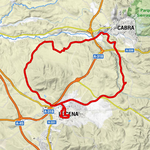 Lucena - La Alcantarilla - Cabra - Avenida