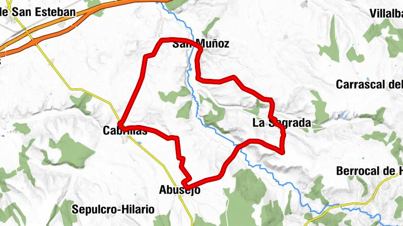 Cabrillas - San Muñoz - La Sagrada - Abusejo