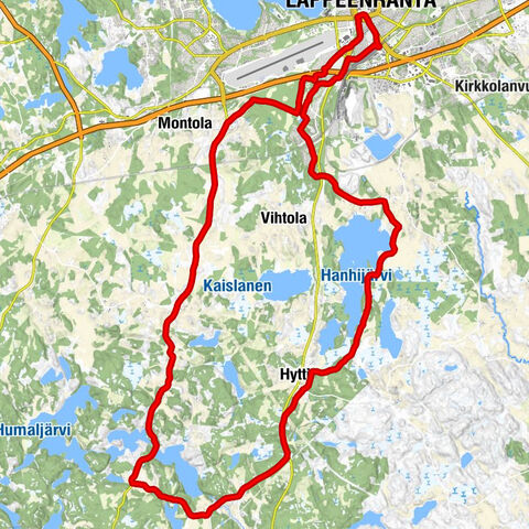 Lappeenranta - Lavola - Korkia-aho