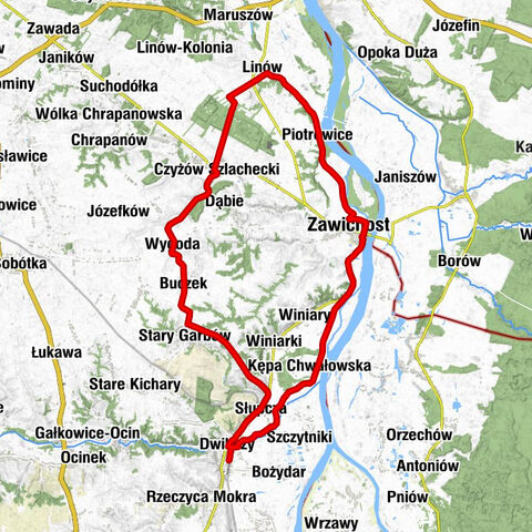 Dwikozy - Zawichost - Za Koleją