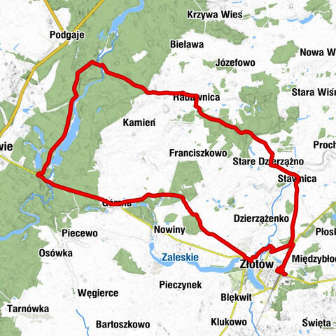 Złotów - Kościół pw. Matki Bożej Nieustającej Pomocy - Kościół pw. Świętej Barbary - Kościół pw. św Stanisława Kostki