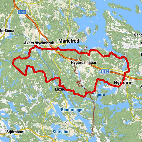 Nykvarn - Vidbynäs - Sundsvik