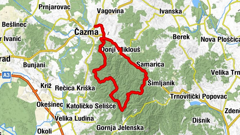 Bedenik - Milaševac - Grabovnica - Sveti Vid