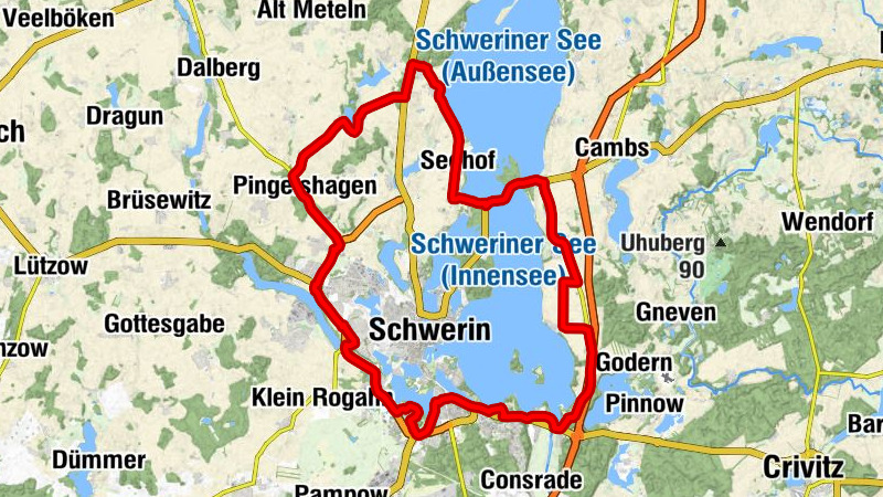 Lübstorf - Klein Trebbow - Dorfkirche - Schwerin