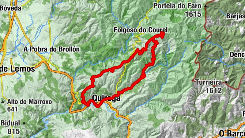San Clodio-Quiroga - Pía Paxaro - Igrexa de San Salvador de Pacios da Serra - Quiroga