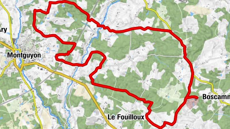 Le Grand Chemin - Le Grand Bois - Le Haut Mont - Boscamnant