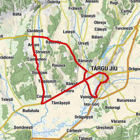 Târgu Jiu - Slobozia - Bălești