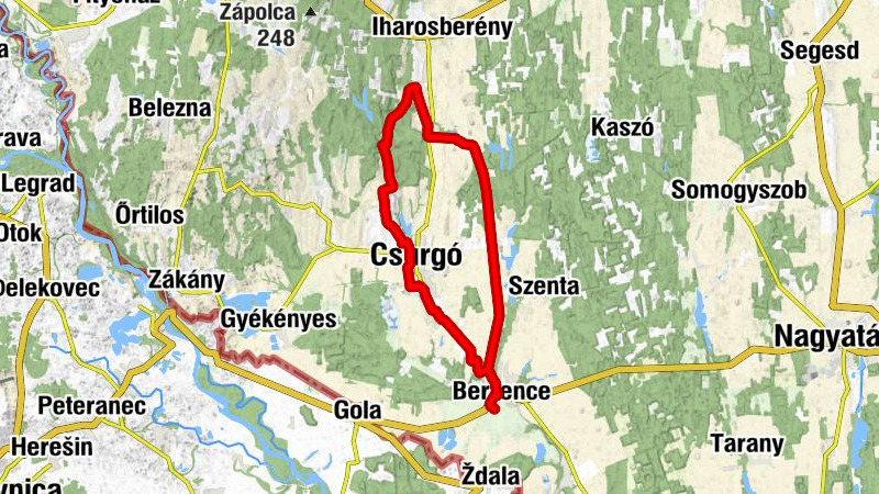 Berzence - Szent Vendel-templom - Evangélikus templom - Gyümölcsoltó Boldogasszony-templom