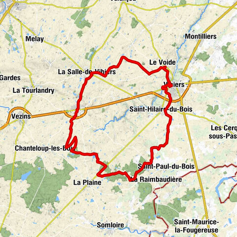 Coron - La Maison Neuve - Le Grand Chemin - Saint-Hilaire-du-Bois