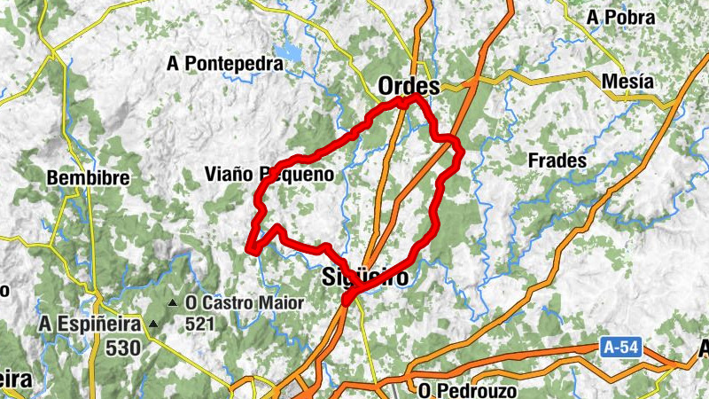 A Aldeavella - Capela de San Bieito - Igrexa de Santa María de Beán - Igrexa de San Tomé de Vilarromarís