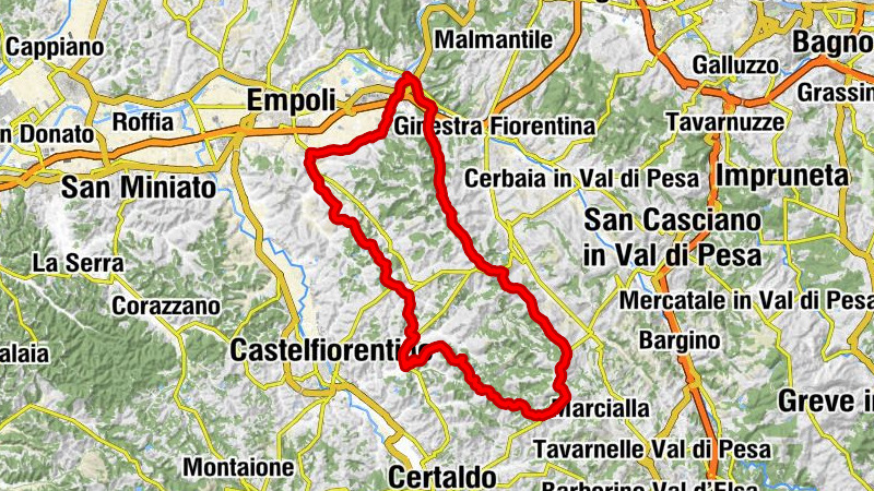 Montelupo - Capraia - Chiesa Ortimino - Chiesa di Voltiggiano - Chiesa di San Donato a Lucardo