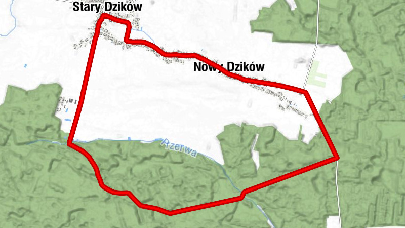 Kościół pw. Trójcy Przenajświętszej w Starym Dzikowie - Nowy Dzików - Kościół pw. Miłosierdzia Bożego w Nowym Dzikowie - Stary Dzików