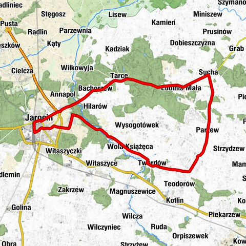 Śródmieście - Kościół pw. Świętych Apostołów Piotra i Pawła - Kościół pw. św. Zofii - Jarocin