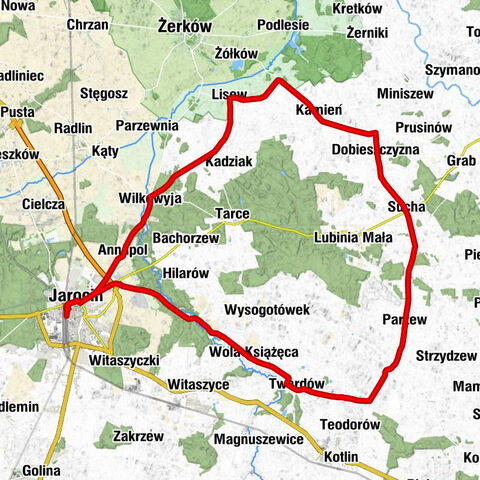 Jarocin - Kościół pw. Świętych Apostołów Piotra i Pawła - Kościół pw. św. Zofii - Kościół pw. św. Wojciecha