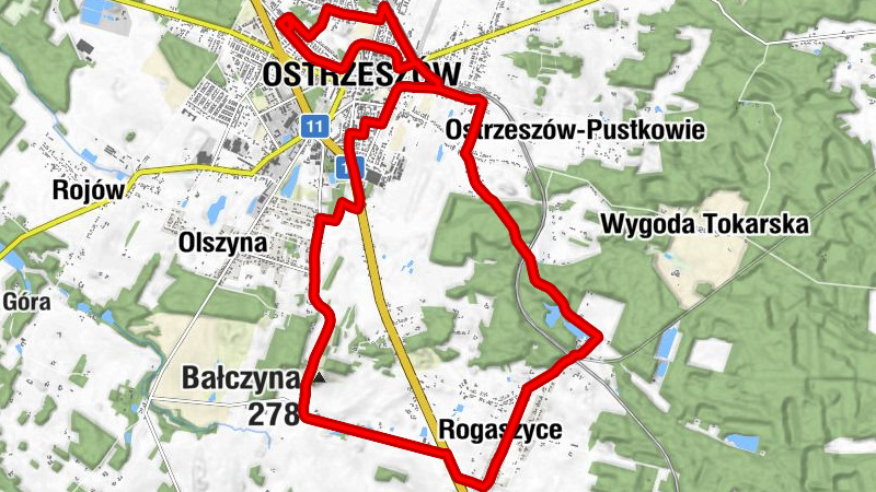 Osiedle Zamkowe - Bałczyna - Kościół pw. św. Mikołaja w Ostrzeszowie - Kościół pw. Chrystusa Króla