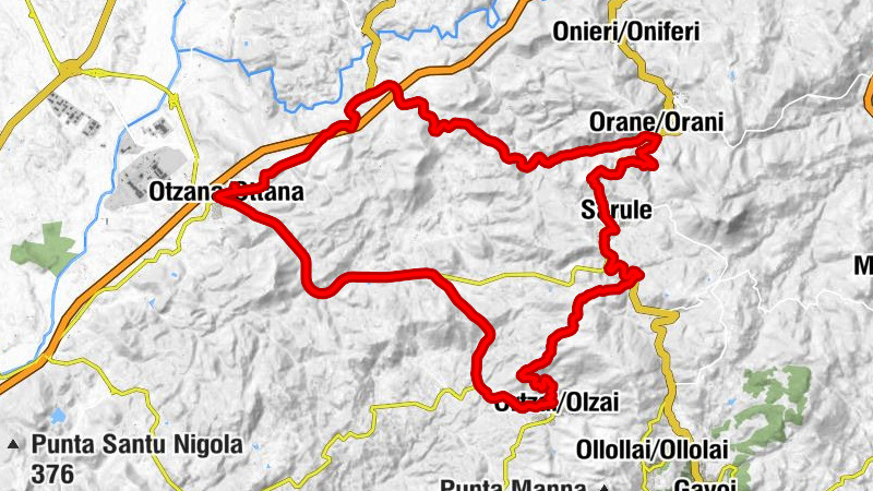 Otzana/Ottana - Chiesa di Nostra Signora d'Itria - Chiesa di San Nicola - Chiesa di Sant'Antonio