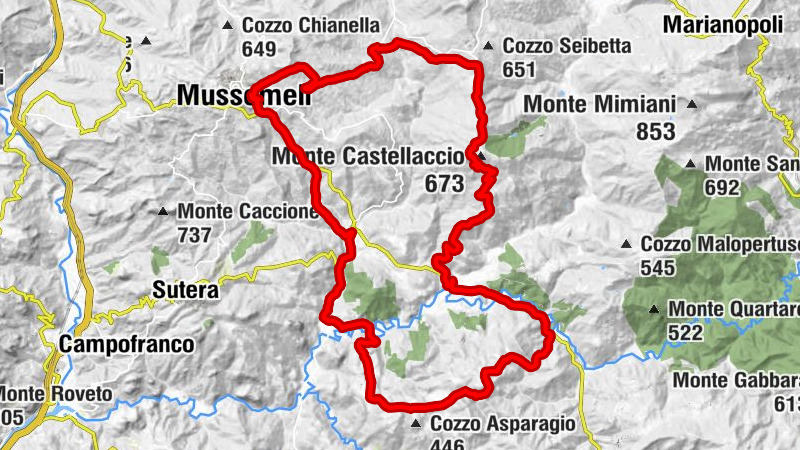 Rione Dalmazia - Chiesa di Sant'Enrico - Monte Polizzello - Terravecchia