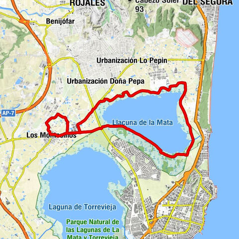 Los Montesinos - La Herradura - la Parra - Torrevieja