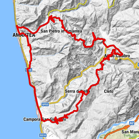 Amantea - Seahorse beach - Campora San Giovanni - Serra d'Aiello