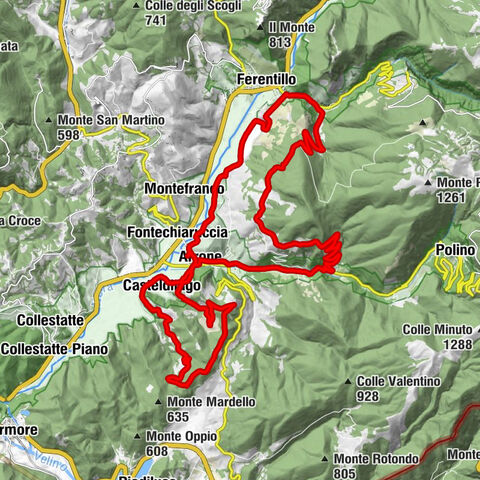 Arrone - La mola del Sacramento - Chiesa di Santa Maria Assunta - Fontechiaruccia