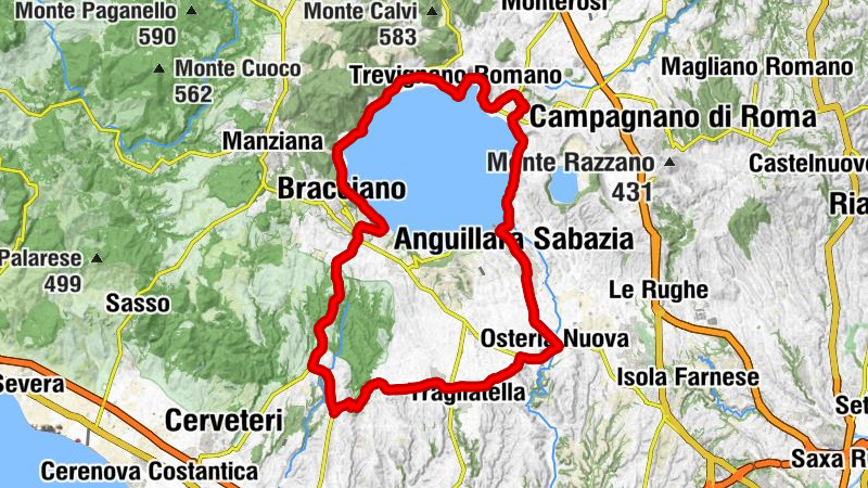 Trevignano Romano - Chiesa della Santissima Trinità - Il quadrifoglio - Chiesa di Sant'Eugenio Vescovo