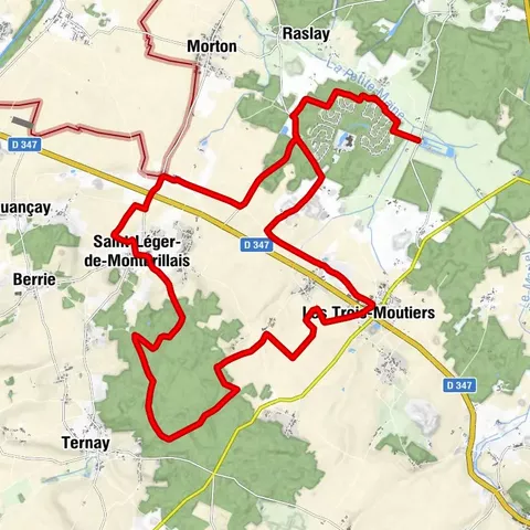Les Trois-Moutiers - Bourdigal - Saint-Léger-de-Montbrillais