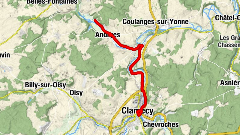 Andryes - Auberge de l'Orme - Clamecy - Église Saint-Martin