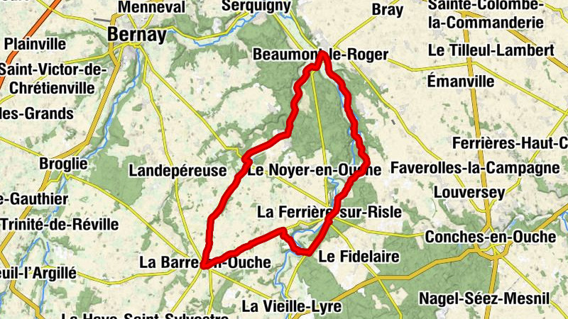 La Barre-en-Ouche - Le Comptoir de l'Etape Louis XIII - Église Saint-Nicolas - Champignolles
