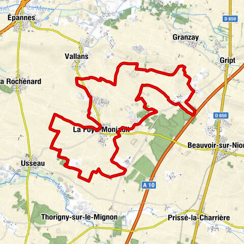 La Foye-Monjault - La Plaine de Limailles - Limouillas - Le Puyroux