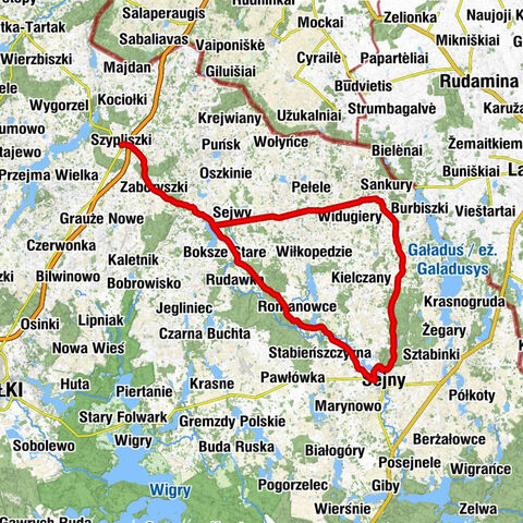 Szypliszki - Malibu - Sejny - Kościół pw. Świętego Izydora Oracza