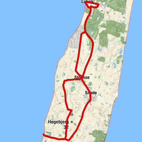 Dageløkke - Fæbæk - Ennebølle - Stoense Kirke