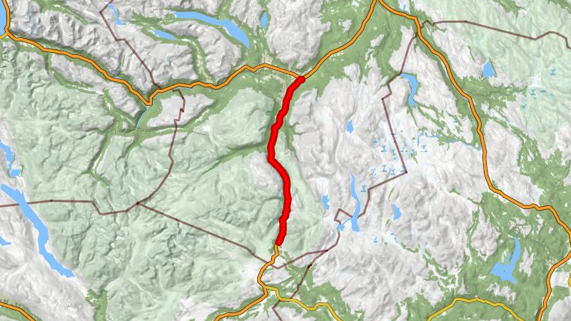 Oppdal - Lo - Kongsvold Fjeldstue