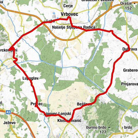 Prečec - kapela svetog Florijana - ckrva svetog Ivana Krstitelja - Kapela Svih Svetih