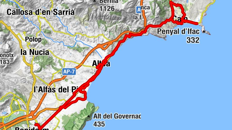 Benidorm Intermodal - Monasterio Del Sagrado Corazón De Jesús - Iglesia San Francisco - Nueva Vida Altea