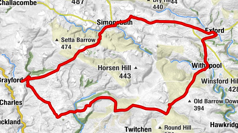 North Molton - Heasley Mill - South Radworthy - Saint Andrew's Church