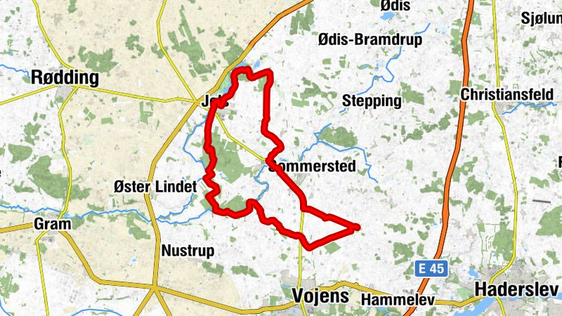 Maugstrup Kirke - Tingvad - Jels - Ørsted
