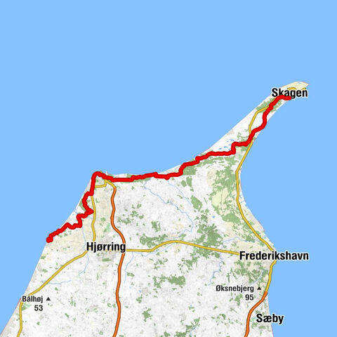 Skagen - Råbjerg Kirke - Den Svenske Sømandskirke - Lønstrup