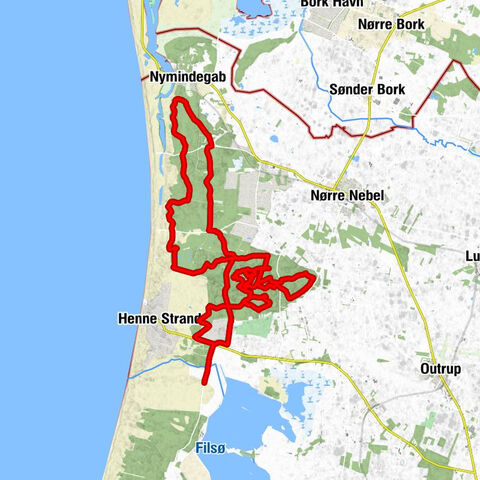 Varde Kommune - Henne - Syvstjernen - Rævebjerget