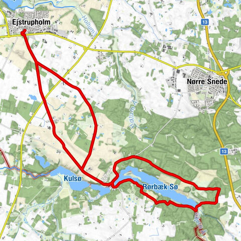 Ejstrupholm - Rørbæk - Hedegård