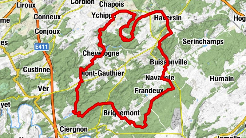 Haversin - Le Jardin d'Élisa - Chapelle Notre-Dame de la Miséricorde - Église Saint-Maurice