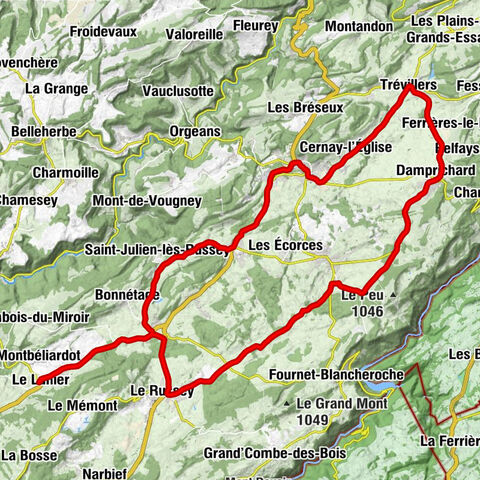 Église Saint-Hubert - Église Saint-Pierre - Église Saint-Nicolas - Le Luhier