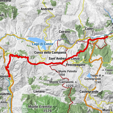Rapone-Ruvo-San Fele - Sant'Andrea di Conza - Teora - Chiesa Matrice di San Nicola di Mira