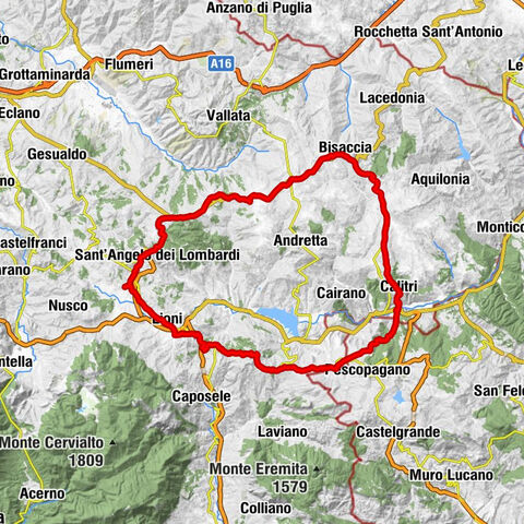 Calitri-Pescopagano - Calitri Scalo - Sant'Andrea di Conza - Zia Alfonsina