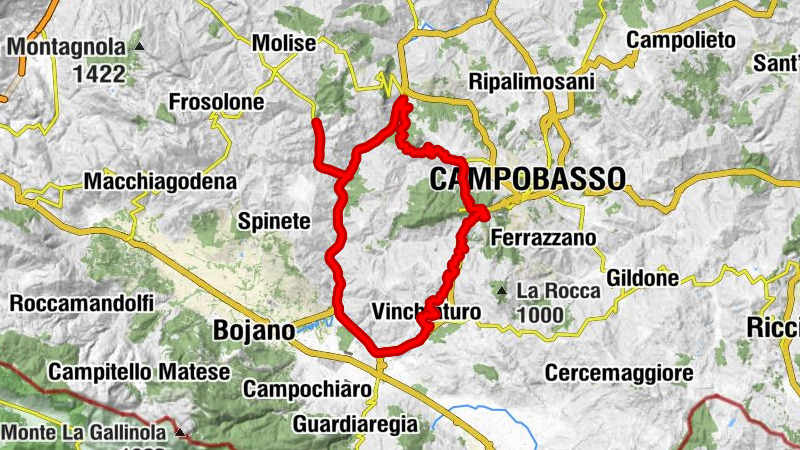 Casale dei Cerri - Campobasso - Vinchiaturo - Da Netta