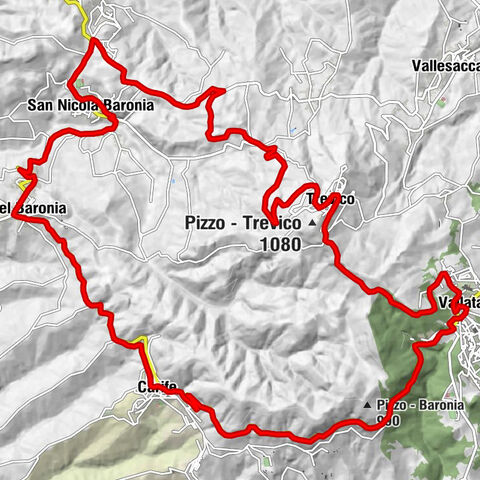 Trevico - Ferregne - San Nicola Baronia - Castel Baronia