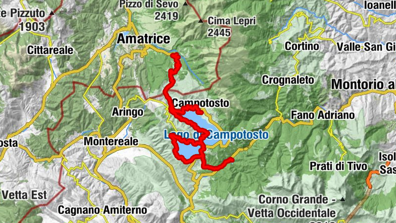 Campotosto - Madonna di Pedicino - Barilotto