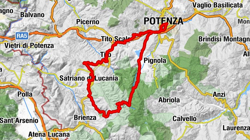 Potenza Città - Tre Mari - Il rifugio nel bosco - Madonna del Sasso